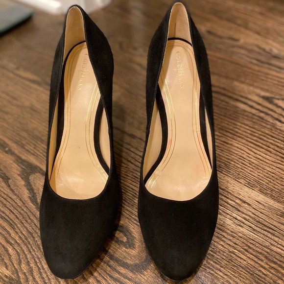 Cole Haan Suede Heels - Picture 2 of 6
